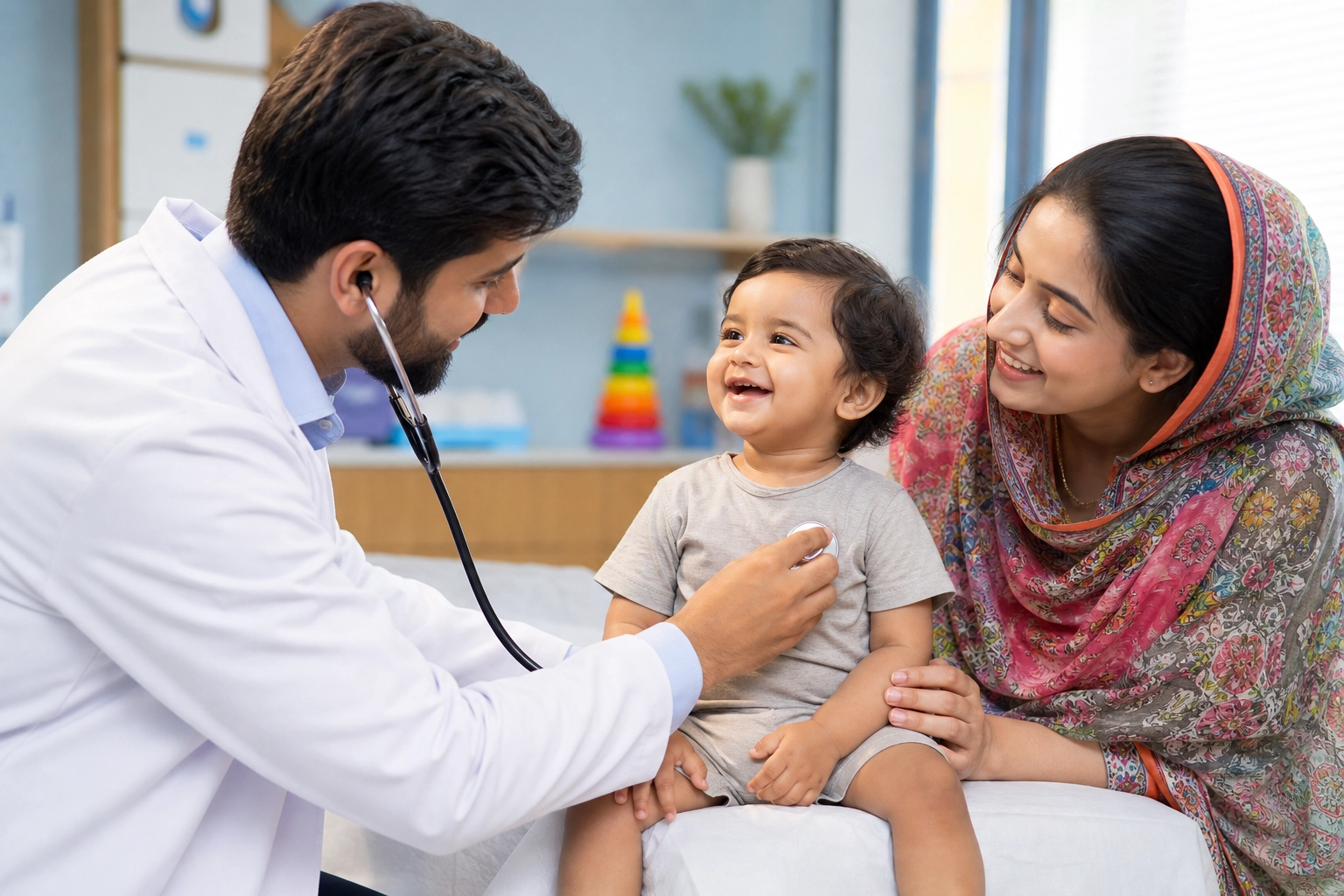 Pediatric Care at Yaseen Medical Center